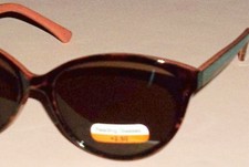 Riviera Women  s Oval Brown Lined Bifocal Sun Readers Sunglasses 2.00 5