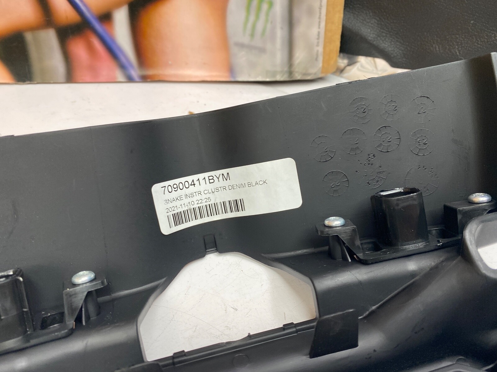 🔥1523 OEM Harley Road Glide Gauge Housing cover Nacelle Speedo Housing Fairing eBay