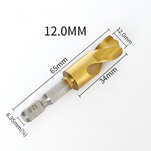 HSS Bohrer Satz mit Sechskantschaft 1/4 Metallbohrer Spiralbohrer 1.5mm Bis 13mm - Bild 36 von 38