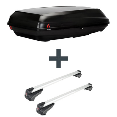 Dachbox G3 BiCube 520+ + Dachträger G3 für Mitsubishi ASX Typ VSX, VSE NEU