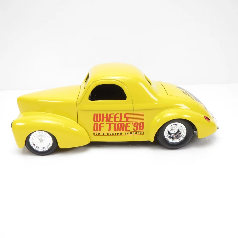 Vintage 1998 SpecCast Wheels of Time Macungie 1941 Willys Coupe Street Rod Bank - Image 4 of 4