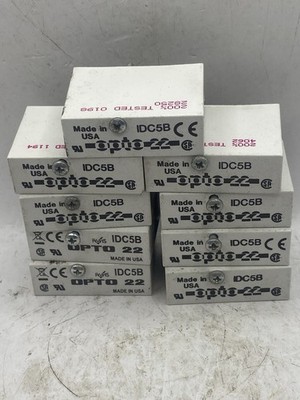 Lot Of 9 Opto 22 IDC5B Relay Module