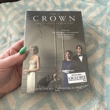 NEW  The Crown - Complete Fifth Season 5 DVD, 2023 4 disc set W-SLIP