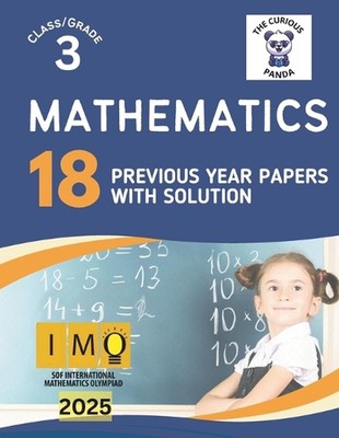 IMO Mathematics Olympiad book for Class 3 18 Previous Year papers with answers: 