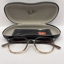 Ray-Ban Eyeglasses Frames RB5397 ELLIOT 8255 Striped Brown Full Rim 48-19-140