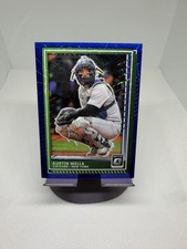 Panini 2025 Donruss Optic Austin Wells New York Blue Velocity Prizm #35