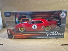 Jada Toys Fast and Furious  Dwight's 1969 Chevrolet Camaro 1/24 Scale
