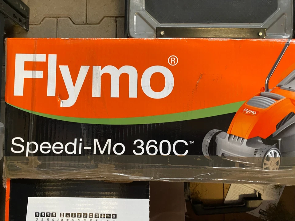 Flymo Speedi-Mo 360C Elektrischer Rasenmäher, 1500 W, Schnittbreite 36cm - Bild 4 von 4
