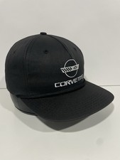 Vintage Chevy Chevrolet Corvette Logo Hat Cap Embroidered Strap Back Adjustable