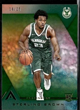 2017-18 Panini Ascension Green #139 Sterling Brown /25 SSP