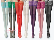 1/6 1/4 Puyoo 1/3 SID EID BJD Clothes Sexy Stockings Lace Top Line Multi Colors