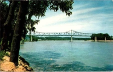 Nauvoo Illinois IL : BRIDGE SCENE d/13 AV4751