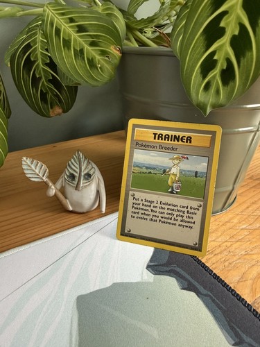 Pokemon Breeder 76/102 | Base Set | Non Holo Trainer Card MP/HP