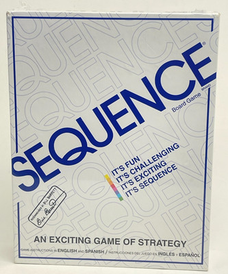 Vintage Original Sequence Game by Jax New Unopened 1995