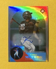 2022 Bowman Chrome Bowman Ascensions Auto /100 Kahlil Watson #BA-4 Auto