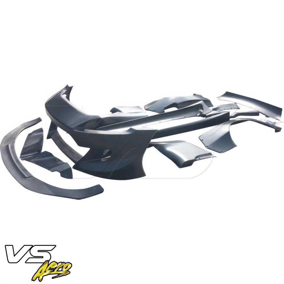VSaero FRP TKYO Wide Body Kit w Wing AP1 for S2000 Honda 00-09 vsaero_108745 Foto 4 de 4