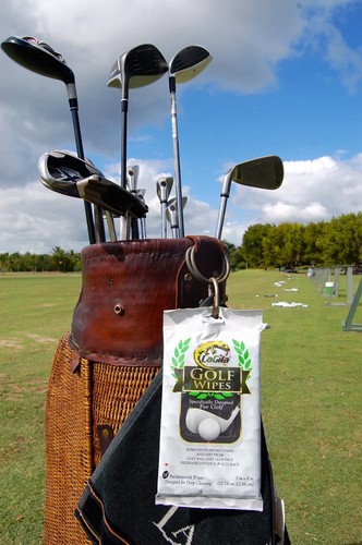 54 toallitas limpiadoras de doble cara para tus pelotas y palos de golf -Leer descripción- - Imagen 2 de 4