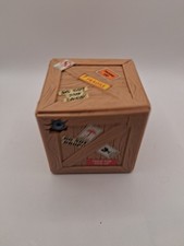 Vintage 1997 Sky Kids Let Me Out of Here Shipping Crate Talking Box Toy - WORKS
