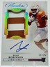 2023 PANINI FLAWLESS BIJAN ROBINSON VERTICAL ROOKIE PATCH AUTO RC /25 Longhorns