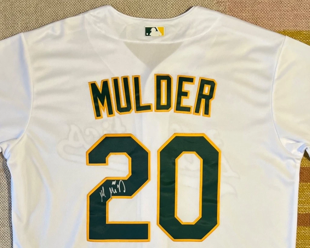 MLB アスレチックス マルダー サインユニフォーム Mark Mulder Mark Mulder Original Sports Autographed Items for sale | eBay