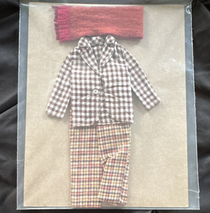 Vintage 1970’s Ken Doll Jacket, Pants & Scarf, 3pc Multicolor