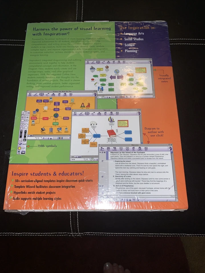 Inspiration Premier Tool To Develop Ideas Software Version 7.6 Windows/Mac New! - Image 2 of 2