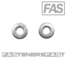(100) 1/4" Stainless Steel Flat Washer (100 PCS) Fast Free Shipping