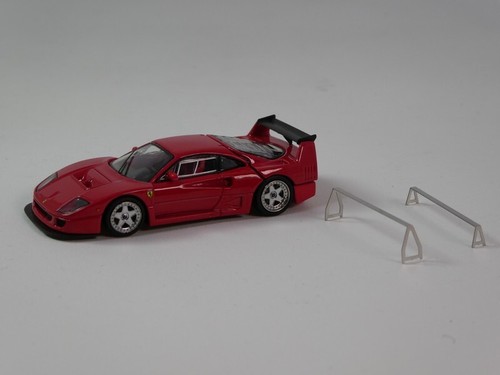 Tecnomodel Ferrari F40 LM rot silber Räder Pressversion 1996 1/64 TM64-01A - Bild 2 von 5