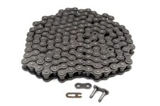 80H Heavy Riveted Roller Chain 10FT Roll - Heavy Thick Side Bars - 1" Pitch