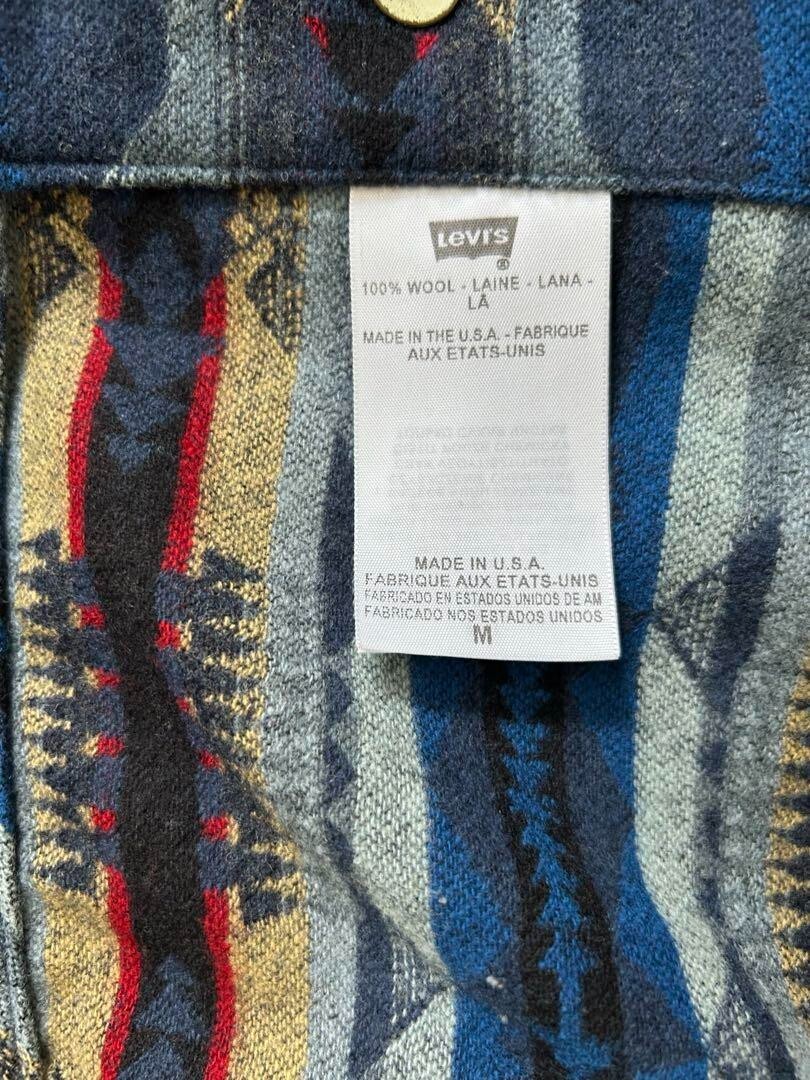 Levi's Pendleton Denim Jacket Size M Collaboratio… - image 7