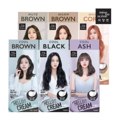 MISE EN SCENE] HELLO CREAM color Hair Dye BLACKPINK US seller | eBay