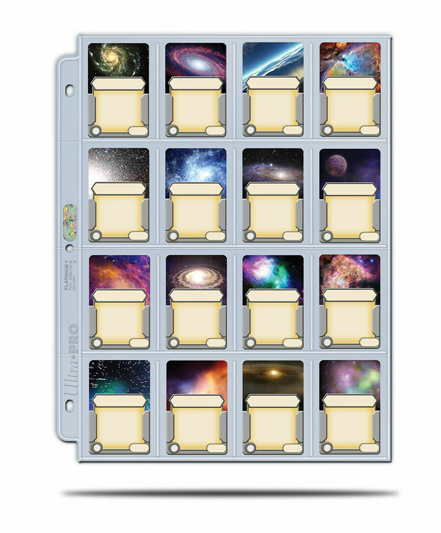 100 x Ultra PRO 16 Pocket Binder Album Folder Pages Sleeves Fits up to 41x63mm | eBay 100 x Ultra PRO 16 Pocket Binder Album Folder Pages Sleeves Fits up to 41x63mm | eBay
