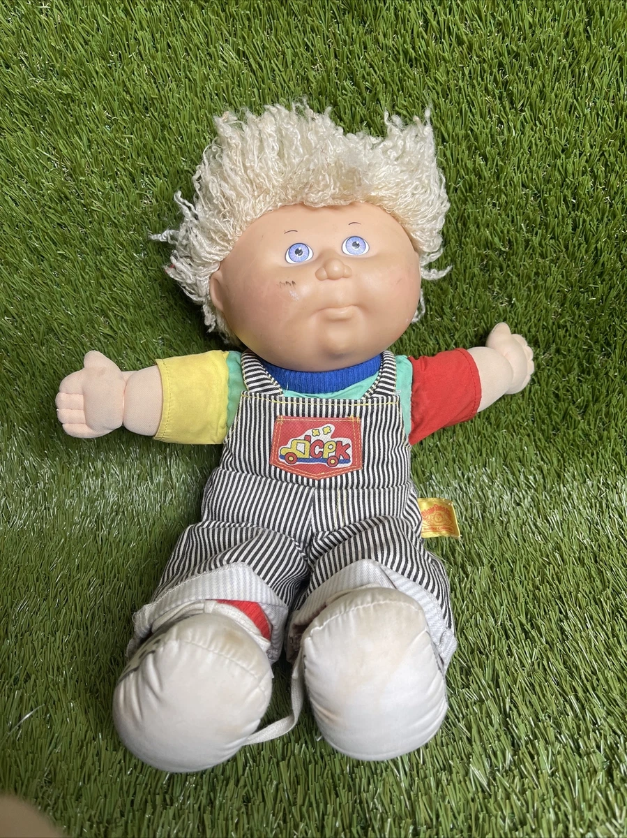 Cabbage patch kid sales boy blonde hair