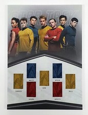 2017 Star Trek Beyond Seven-Piece Bridge Crew Relic BC1 