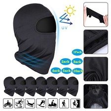 Tactical Balaclava Thin Full Face Mask Neck Motorcycle Cycling Ski UV Protection