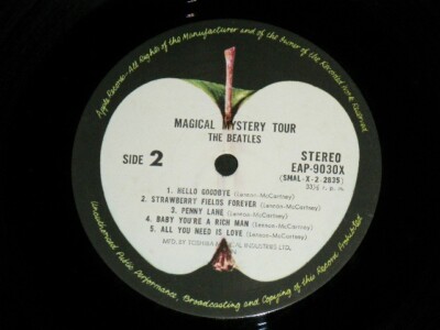 The BEATLES Japan 1969? EAP-9030X NM LP MAGICAL MYSTERY TOUR