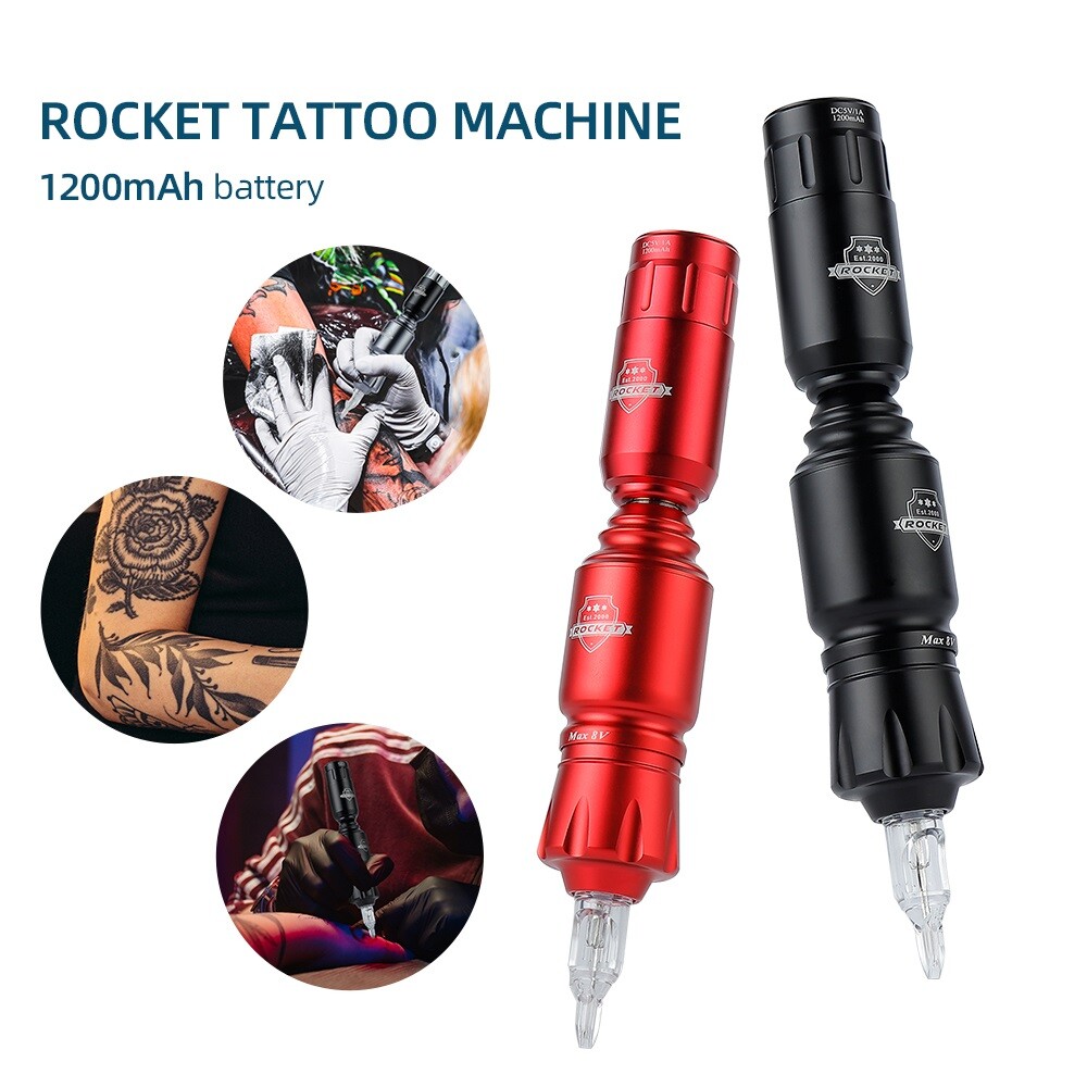 Rocket Tattoo Rotary Pen Machine Wireless Power Supply