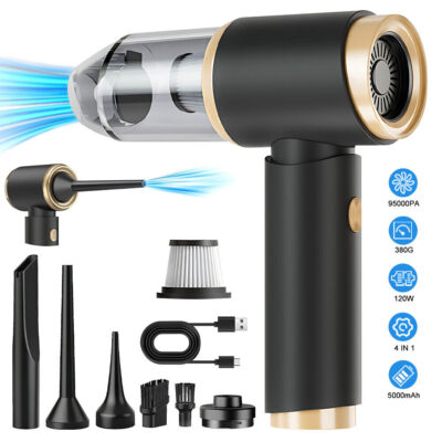 95000PA Cordless Hand Held Vacuum Cleaner Mini Portable Car Auto Home Wireless