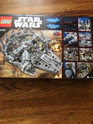 LEGO Star Wars Millennium Falcon (75105) Mint Condition Brand Box Never  Opened 673419267656| eBay