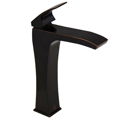 Vigo VG03018ARB2 Blackstonian Vessel Bathroom Faucet Antique Rubbed Bronze - Picture 2 of 10