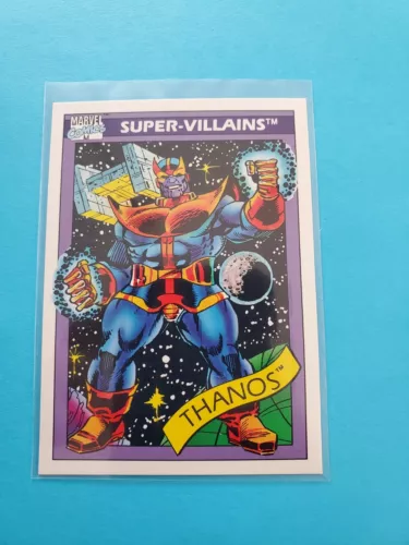 1990 Impel Marvel Universe #79 Thanos