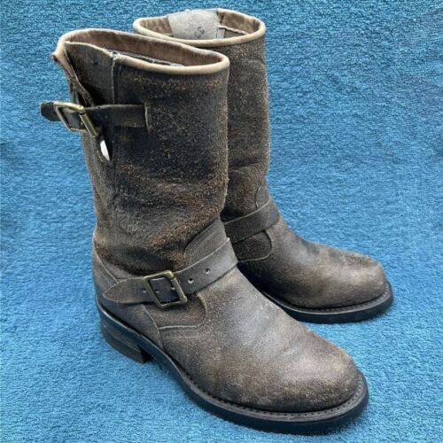 Used chippewa engineer boots - Gem