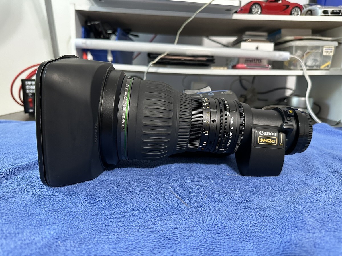 Canon HJ22eX7.6B IASE HDxs 2/3'' B4 mount HD lens FULL SERVO