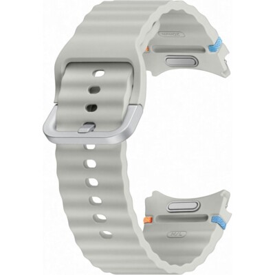 Samsung Galaxy Watch 20 mm Sport Band M/L Ersatzarmband silver für Galaxy Watch7