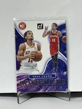 2021-22 Panini Donruss Basketball Trae Young Complete Players Insert Card