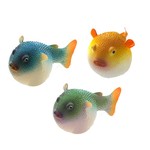 3 Pcs Simulated Fish Landscape Tank Decoration Simulation