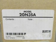 Oriental Motor 2GN3SA Gear Reduction Box Speed Reducer Gearbox