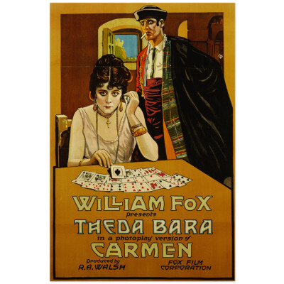 Plakatkunst, Carmen, William Fox präsentiert Theda Bara 11003001737