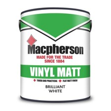 Macpherson Trade - Vinyl Matt - White - 5L