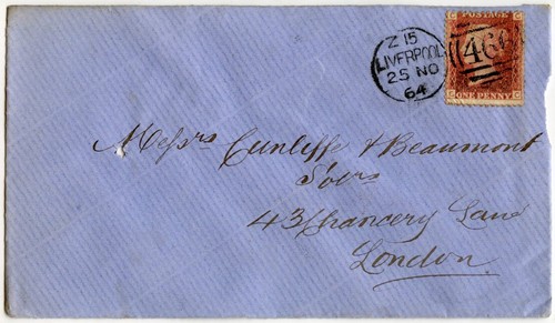 GB QV PENNY REDS on COVER...DUPLEX Postmarks Specials Sideways etc.PRICED SINGLY - Picture 33 of 46